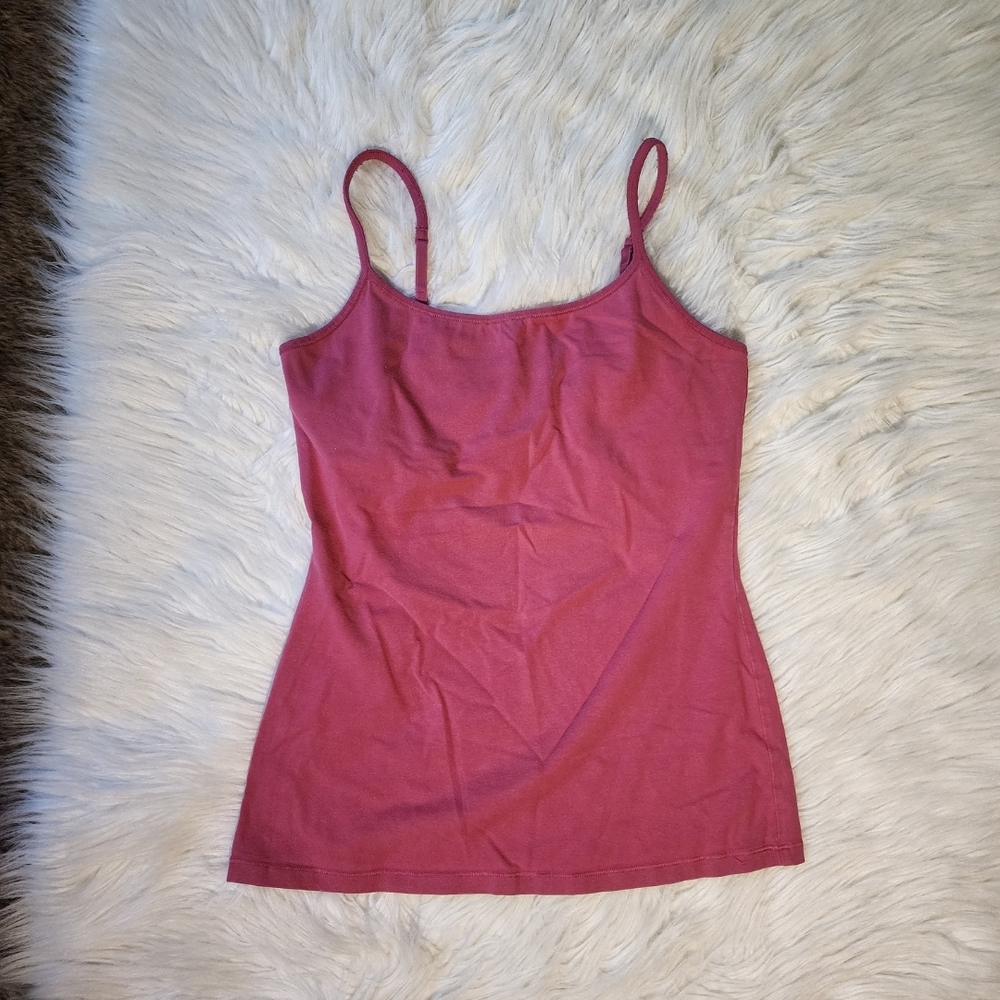 Express Women's Mauve Sexy Basic Bra Camisole
